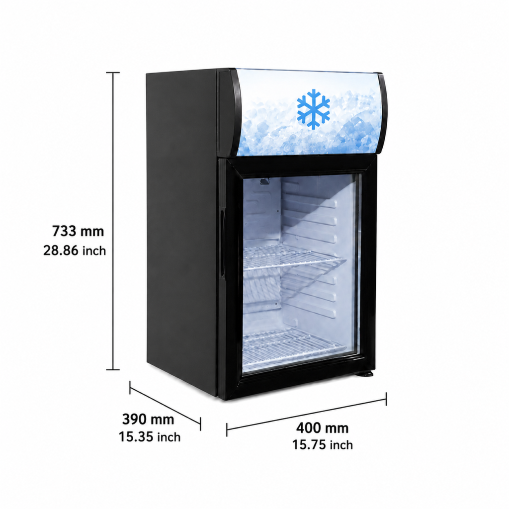 NE-25DL Display Freezer