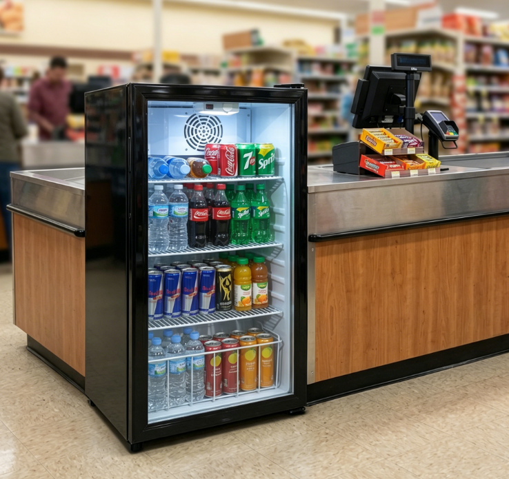 NE-98C Display Fridge
