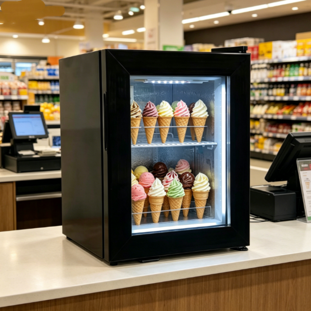NE-21D Display Freezer