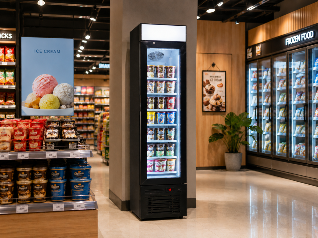 NE-105DL Display Fridge