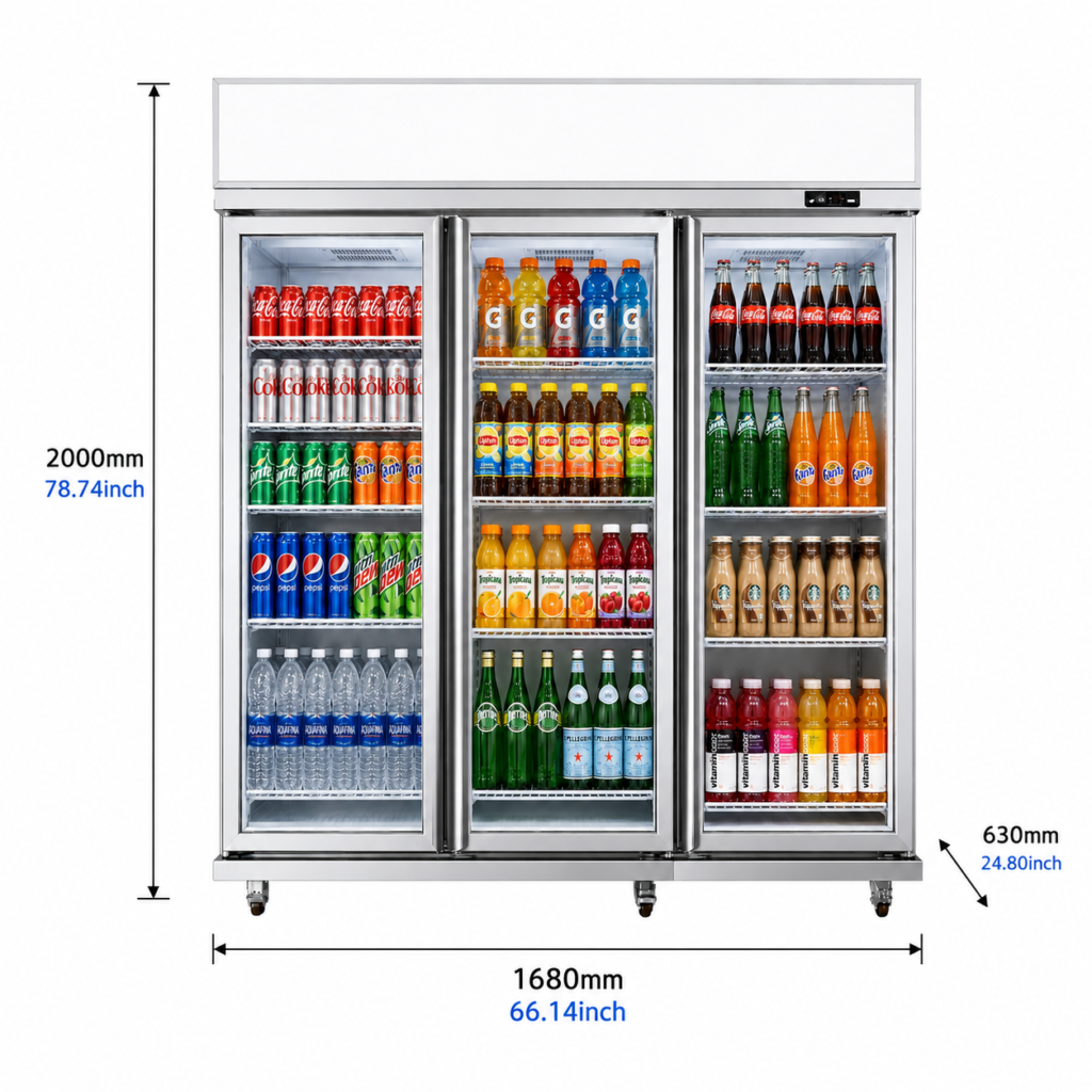 NE-1200CL Display Fridge