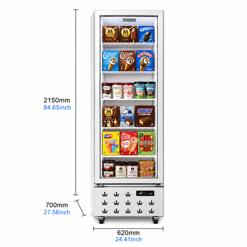 NE-480DL Display Freezer