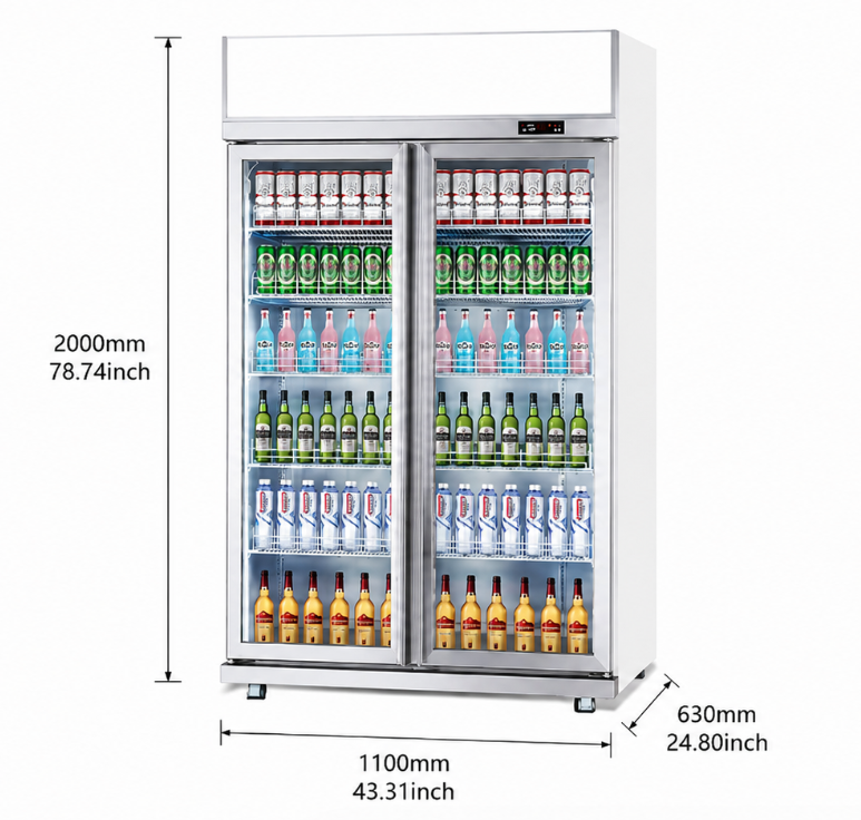 NE-860CL Display Fridge