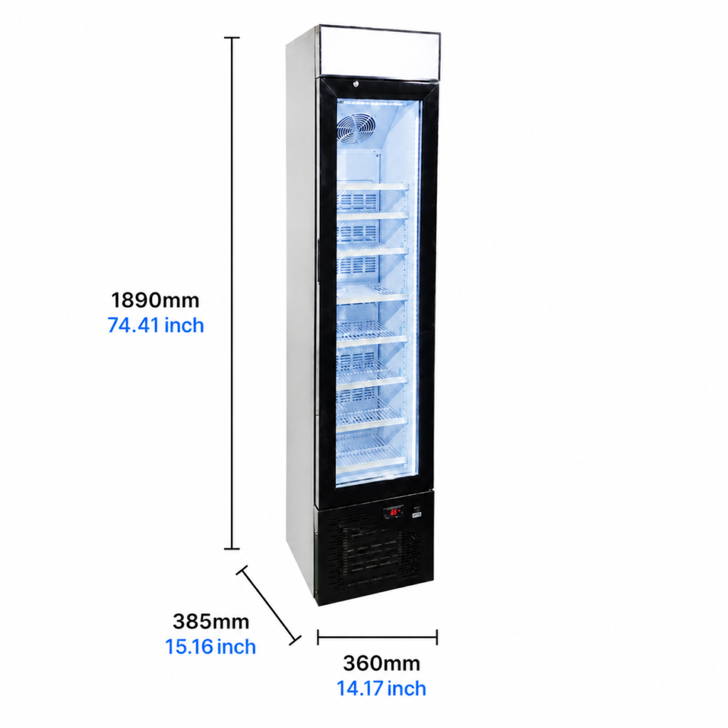 NE-105DL Display Fridge